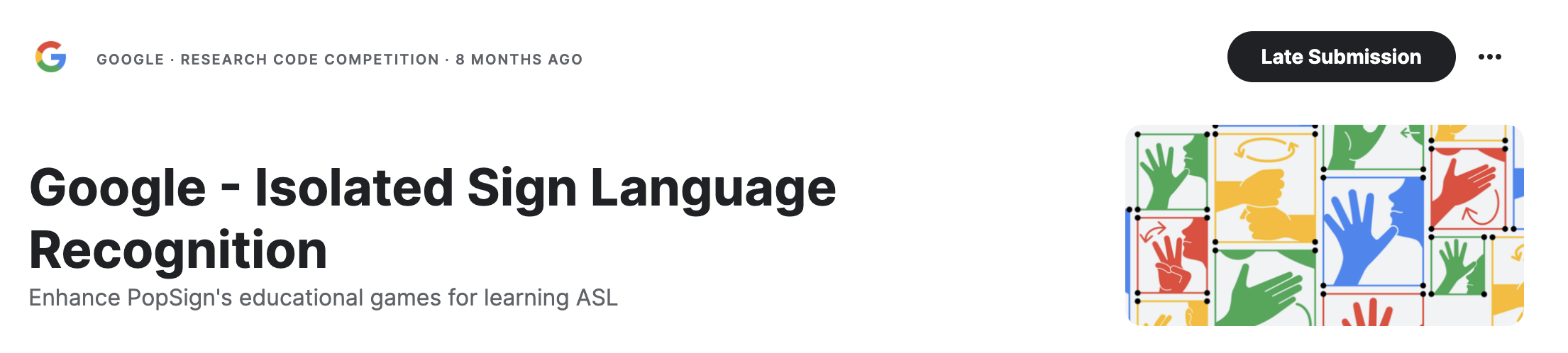 Google - Isolated Sign Language Recognition 🥈 | MLove